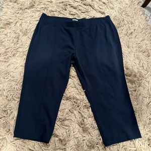Catherines Crepe Knit Pull On Pant Size 4XWP